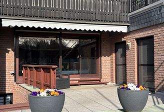 Terrasse mit Markise