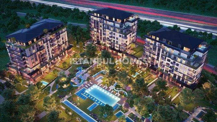 Well Located Real Estate with City View in Sariyer Istanbul