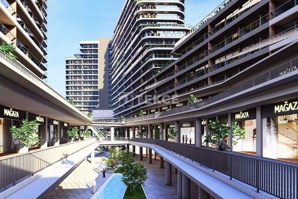 Apartments in a Mixed-Use Project with Indoor Pool in Ankara