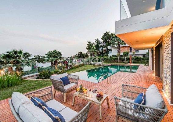 Castle View and Private Pool Detached Villas in Bodrum