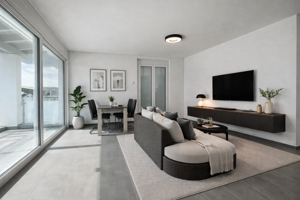 Virtuelle Möblierung / Einrichtungsbeispiel