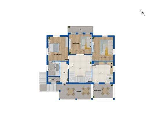 Grundriss Erdgeschoss