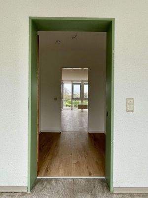 Blick in die Wohnung