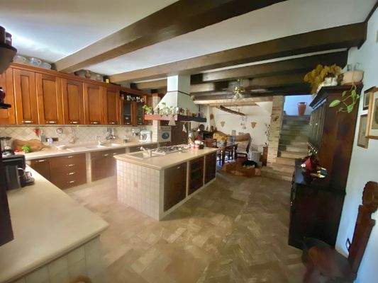 Cucina rustica, die Wohnküche