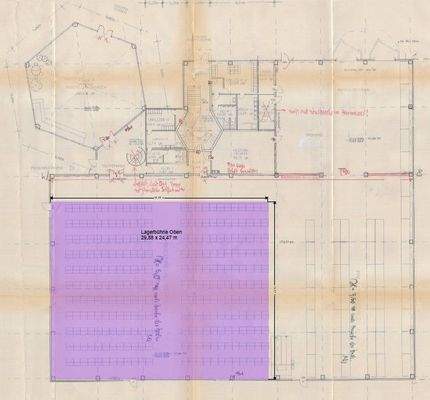 Grundriss Zwischenbühne