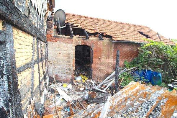 Brandschaden Backhaus