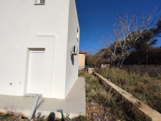 Kreta, Dramia: Einfamilienhaus mit Meerblick und Pool zu verkaufen