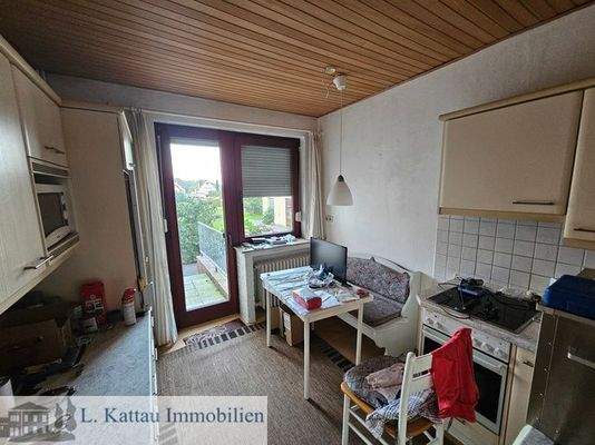 und Zugang zur Terrasse - Garten