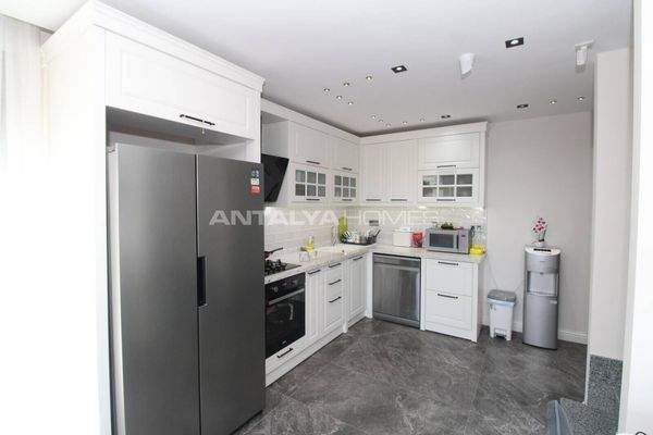 Furnished Duplex House with Pool in Belek Antalya