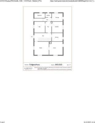 Grundriss Erdgeschoss (Seite 1)