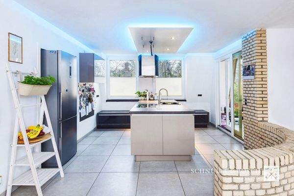 Die Küche als Mittelpunkt des Hauses