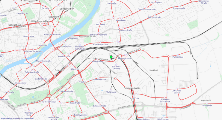 Straßen-Umgebungskarte 4