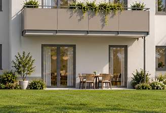 Ansicht Terrasse (KI generiert)