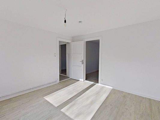 Ansicht II: Wohn- und Esszimmer