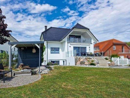 Pflegeleichte Aufteilung des Grundstücks