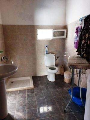 Ostkreta, Pappagiannades: Bewohnbares Haus mit Olivenbäumen und Bergblick zu verkaufen