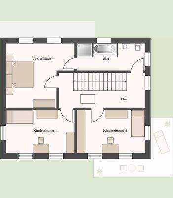 Grundriss Obergeschoss (Vorschlag)