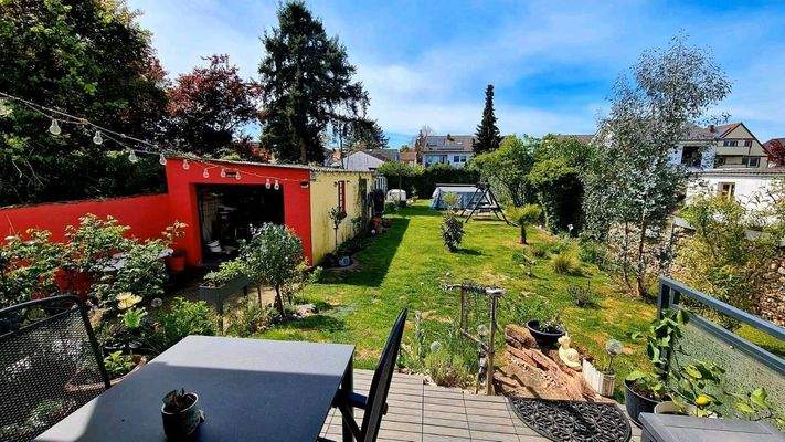 Blick von der Terrasse