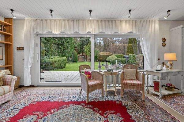 Wohnzimmer / Terrasse