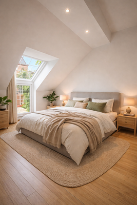 Visualisiertes Schlafzimmer