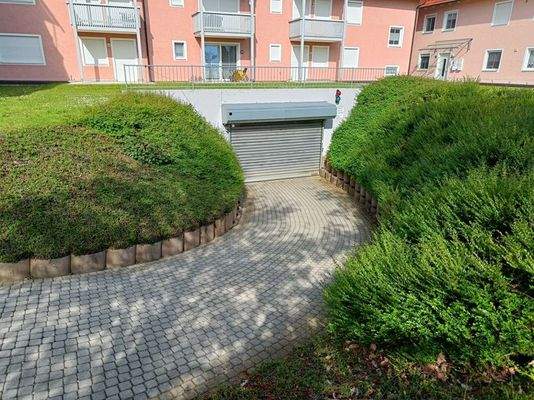 Einfahrt Tiefgarage