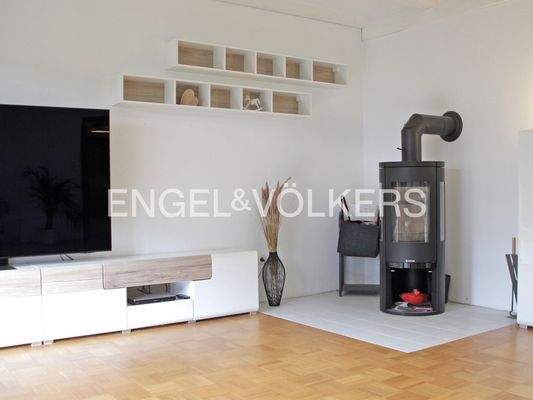 Gemütlicher Holzofen für kuschelige Stunden