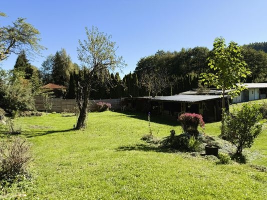 Ein schöner großer Garten,