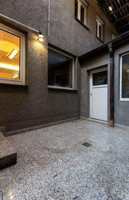 weiterer Eingang zum Nutzraum