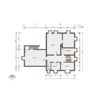 Grundriss vom Kellergeschoss