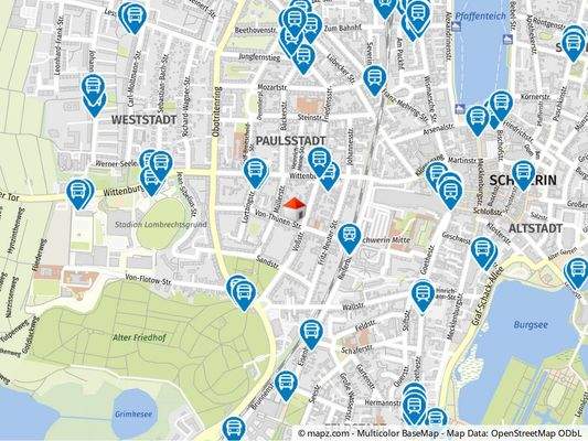 Geolyzer Kartenausschnitt