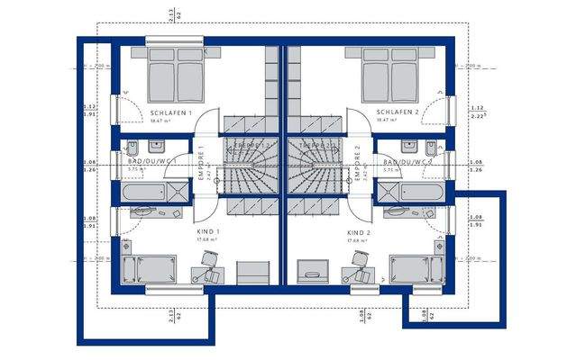 Grundriss Dachgeschoss