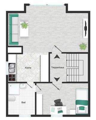 Grundriss DG