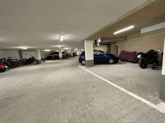 Eigene Garage für komfortables Parken