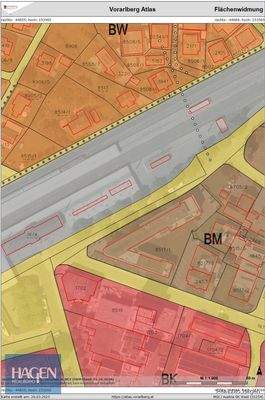 Flächenwidmung 