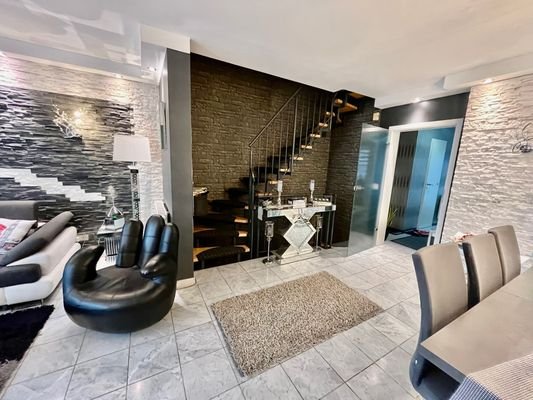 moderne Treppe