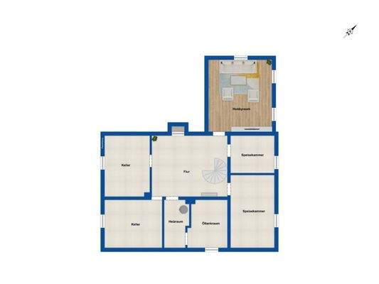 Grundriss Kellergeschoss