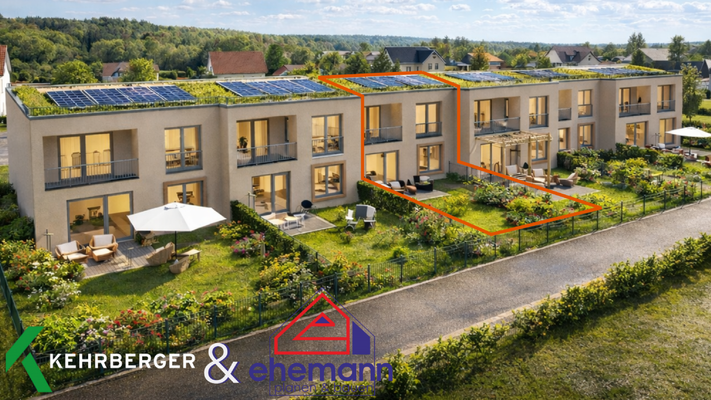 Visualisierung, Haus C markiert 