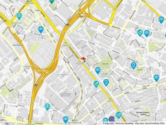 Geolyzer Kartenausschnitt