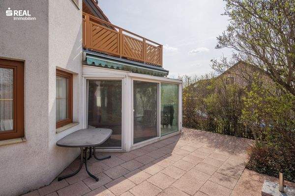 Wintergarten und Terrasse