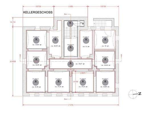 Grundriss Kellergeschoss