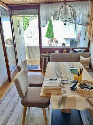 Esszimmer + Balkonzugang 2. OG