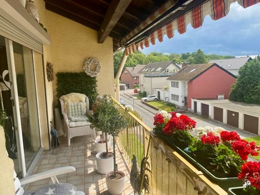 Balkon mit Ausblick