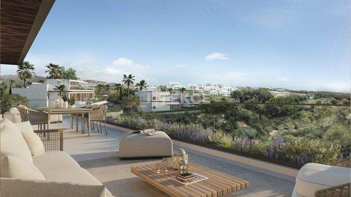 Newly-Built Duplex Apartments in Marbella near a Golf Course