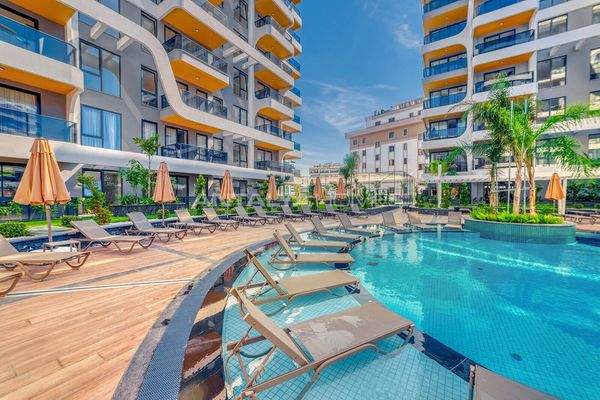 Luxury Flats in a Featured Project in Tosmur Alanya