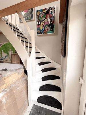 Treppe im Nebengelass