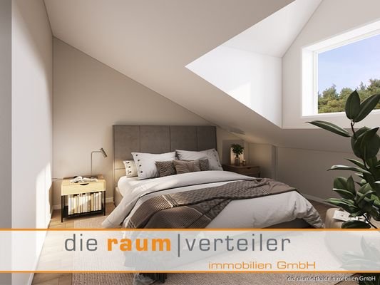 Schlafzimmer im DG