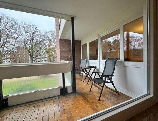 überdachte Süd Loggia