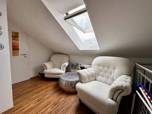 Sitzecke in der Galerie