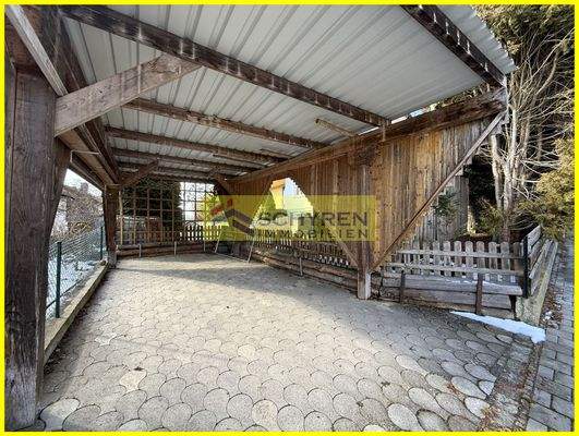 XXL-Carport für Wohnmobil