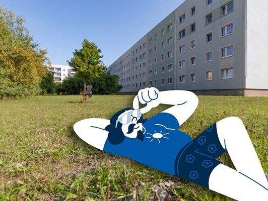 Ansicht des Objektes Hofseite